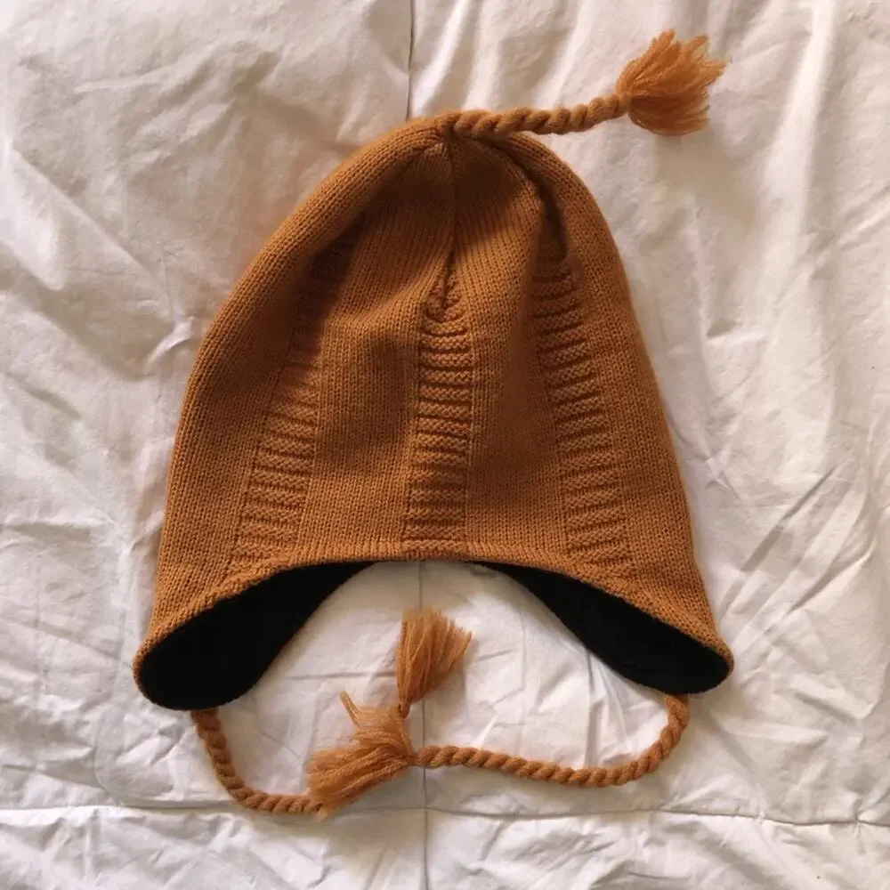 Screamer Kids Winter Hat Toddler Mustard Yellow